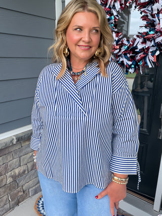 Weekend Stripe Blouse