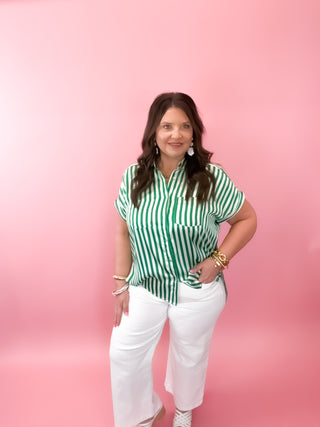 Green With Envy Blouse