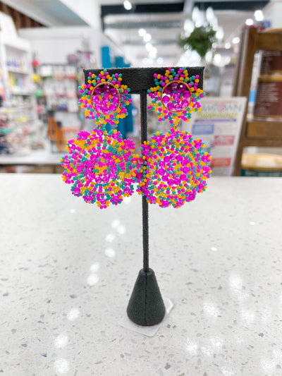 Miranda Confetti Beaded Earrings