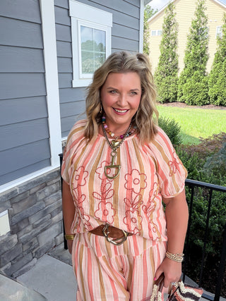Ivy Jane | Garden Stroll Stripe Blouse