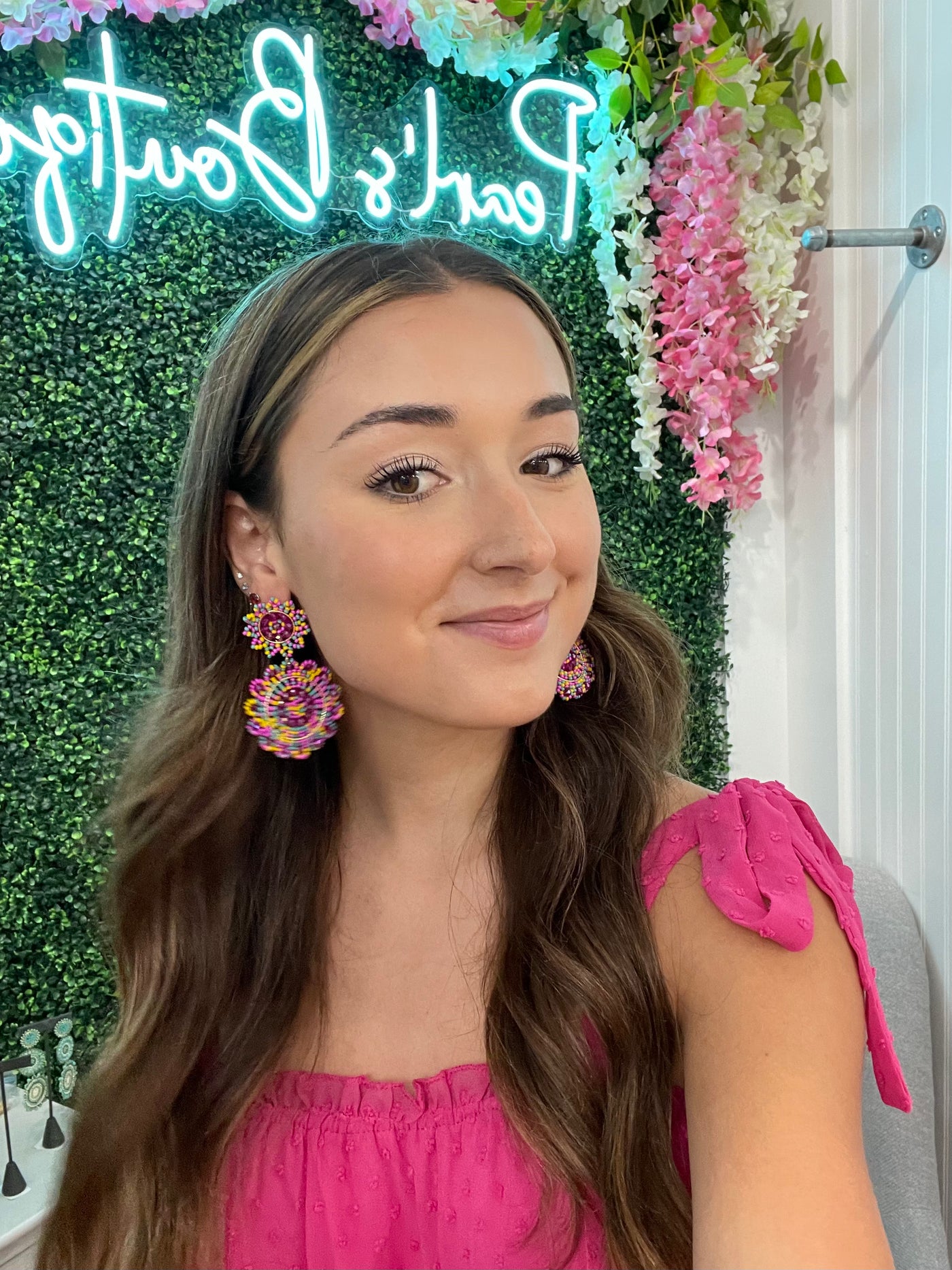 Miranda Confetti Beaded Earrings