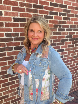 Blossom Breeze Denim Jacket