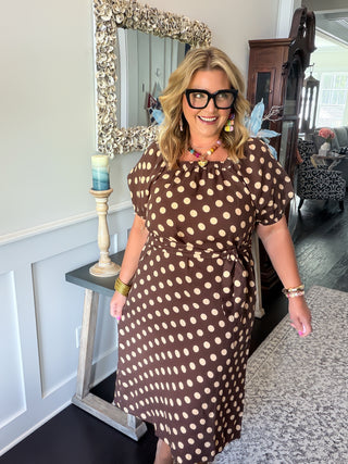 Ivy Jane | Willow Dot Midi Dress