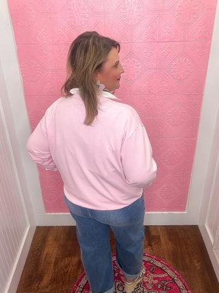 pumpkin bow sweatshirt, sequin pumpkins with bows, pink, fall, thanksgiving, soft, crew neck