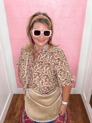 Carefree Botanicals Blouse | Cream