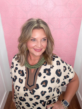 Lowcountry Leopard Mini Dress
