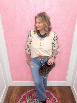 Creamfield Blooms Blouse