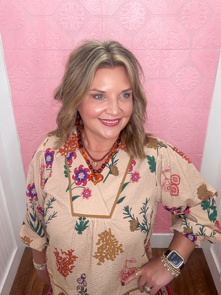 Tan & Tended Blouse