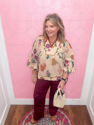 Tan & Tended Blouse