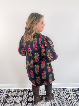 Autumn After Dark Mini Dress