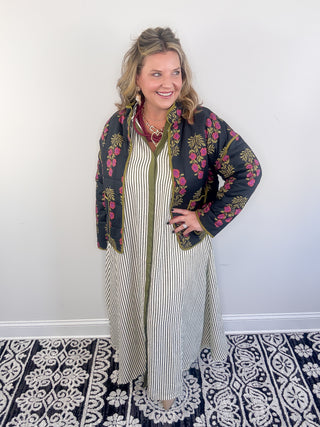 Garden Stroll Quilted Jacket