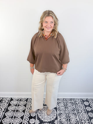 Brownstone Beauty Blouse