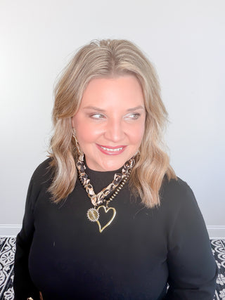 Timeless Ease Midi Dress | Black