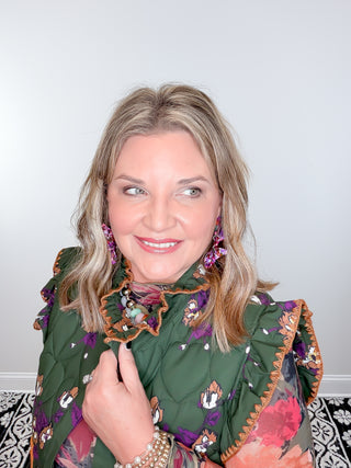 Quilted in Love Vest