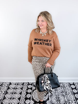 Whiskey Weather Sweater