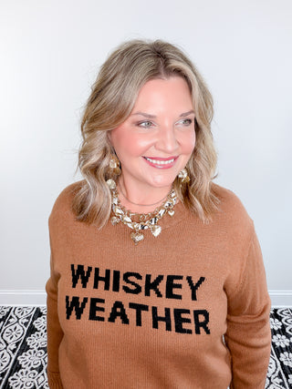 Whiskey Weather Sweater