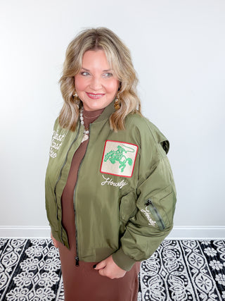 green rodeo jacket