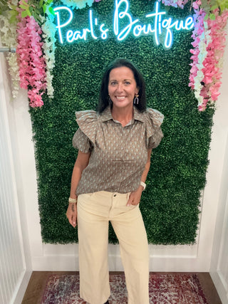 Mocha Delight Blouse