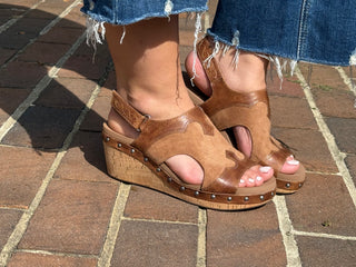 Corkys | Hey Stranger Wedge | Saddle