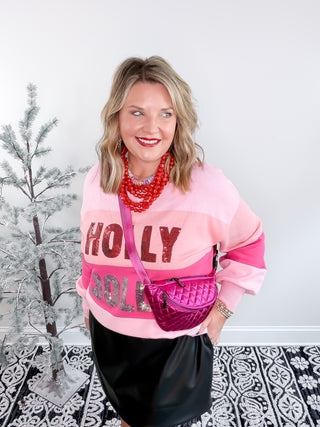Holly Jolly Glow Sweater