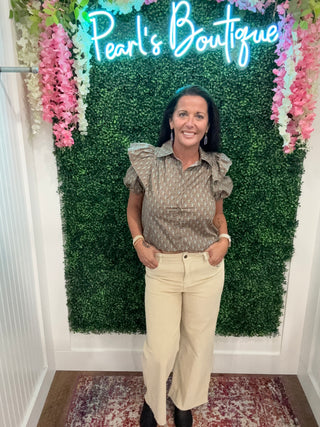 Mocha Delight Blouse