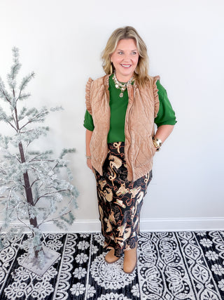 Easy Elegance Sweater | Pine