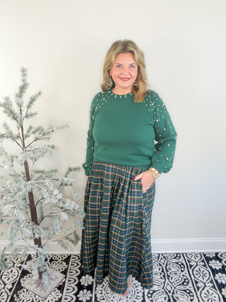 Mistletoe Midi Skirt