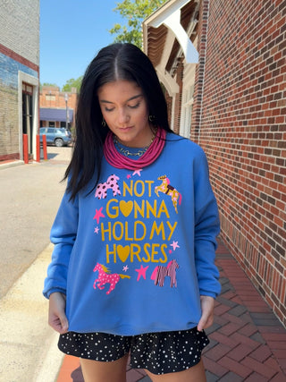 "Not Gonna Hold My Horses" Sweatshirt