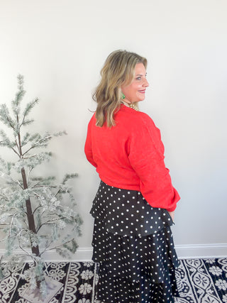 Dancing Dots Maxi Skirt