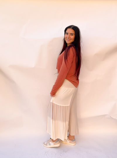 Tranquil Tiered Wide Legged Pants