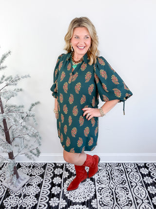 Green With Grace Mini Dress