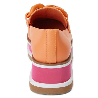 Madison Platform Loafer - Orange Sorbet