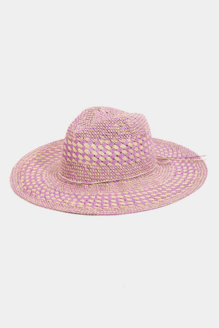 Montecarlo Straw Lavender Hat
