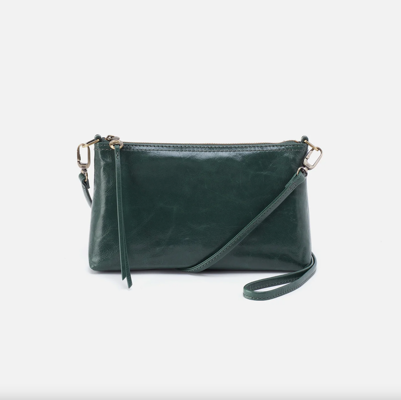 Darcy Convertible Crossbody/Baguette/Wristlet | Sage Leaf