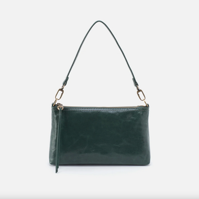 Darcy Convertible Crossbody/Baguette/Wristlet | Sage Leaf