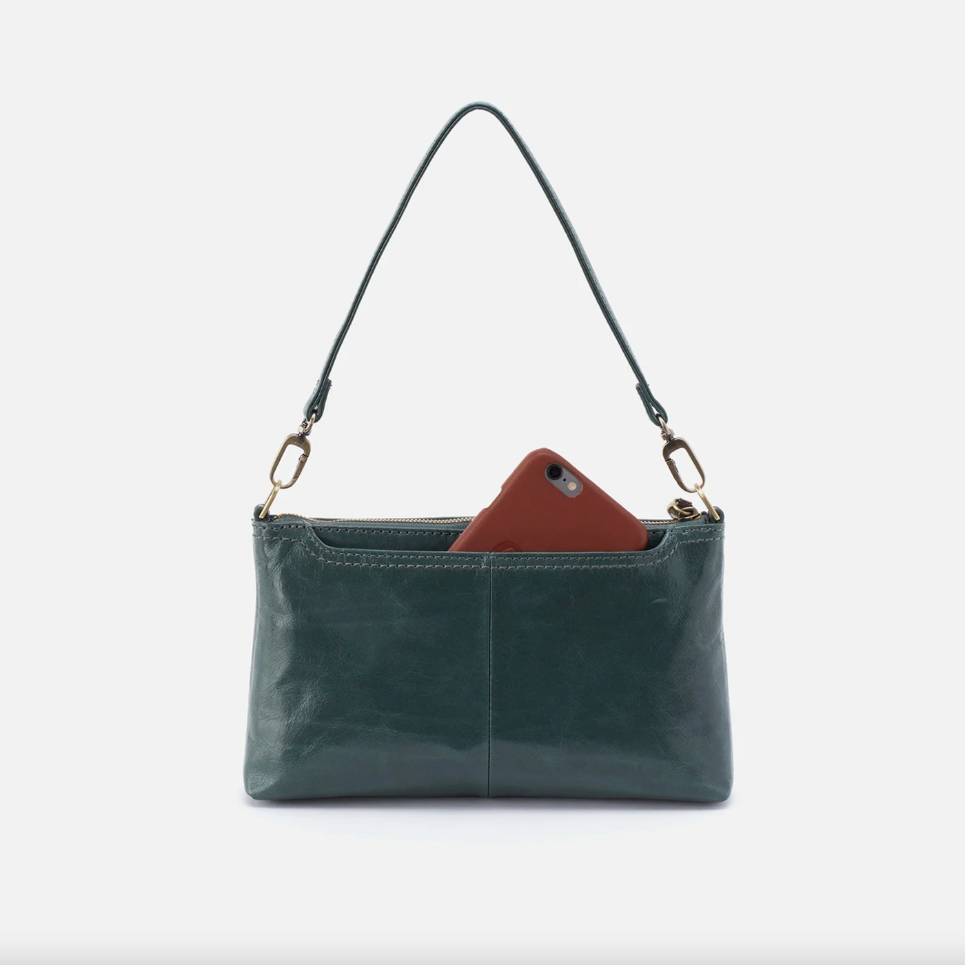 Darcy Convertible Crossbody/Baguette/Wristlet | Sage Leaf