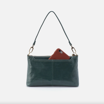 Darcy Convertible Crossbody/Baguette/Wristlet | Sage Leaf