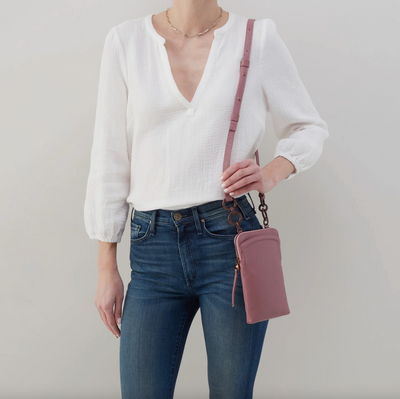 Nila Phone Crossbody | Mauve