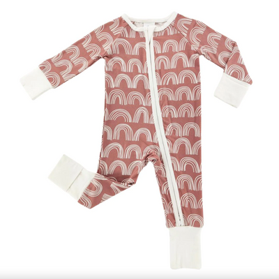 Pink Rainbows Bamboo Sleeper