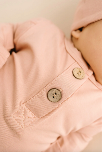 Blush Bamboo Sleep Gown Set