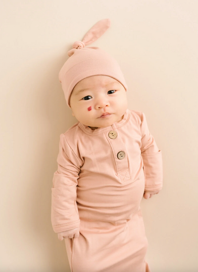 Blush Bamboo Sleep Gown Set