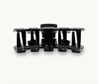 Classic Jet Black Large Hair Clip