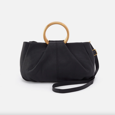 Sheila Hard Ring Satchel | Black