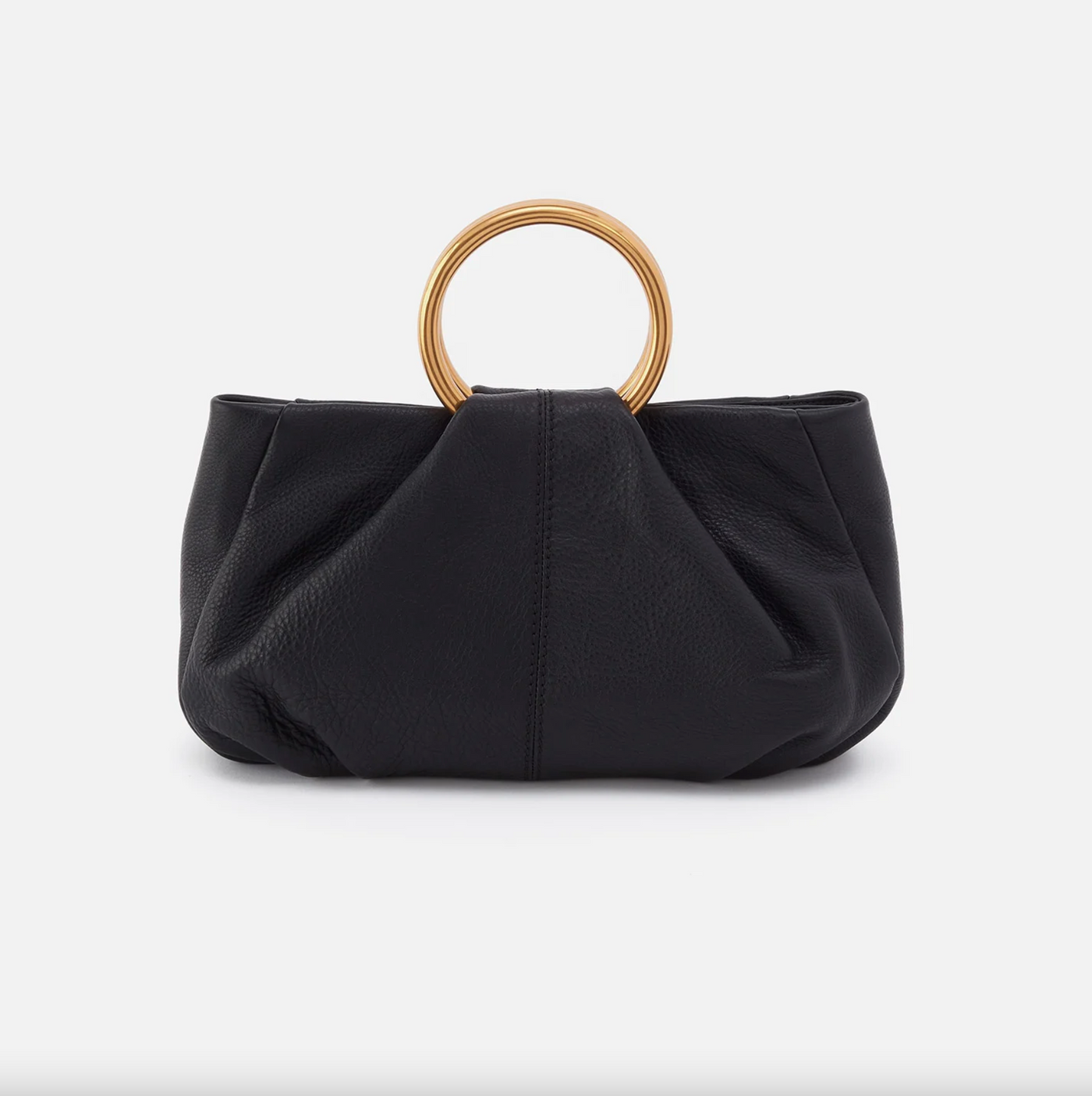 Sheila Hard Ring Satchel | Black