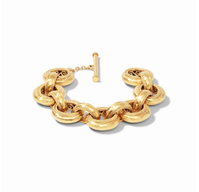 Cannes Demi Link Bracelet Gold - One Size