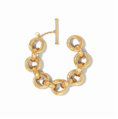 Cannes Demi Link Bracelet Gold - One Size