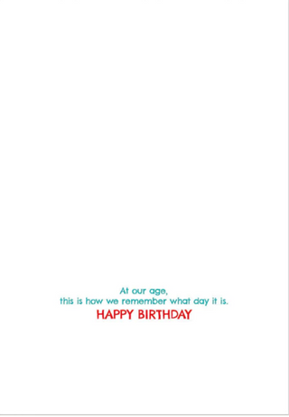 Chicken With Pill Box | Birthday Greeting Card