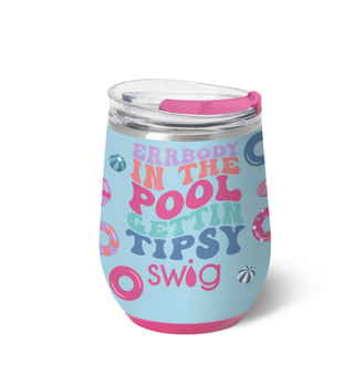 Errbody On The Pool Stemless Wine Cup 12oz