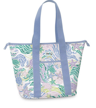 Sea Swirl Zippi Cooler