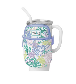 Sea Swirl Mega Mug Pouch